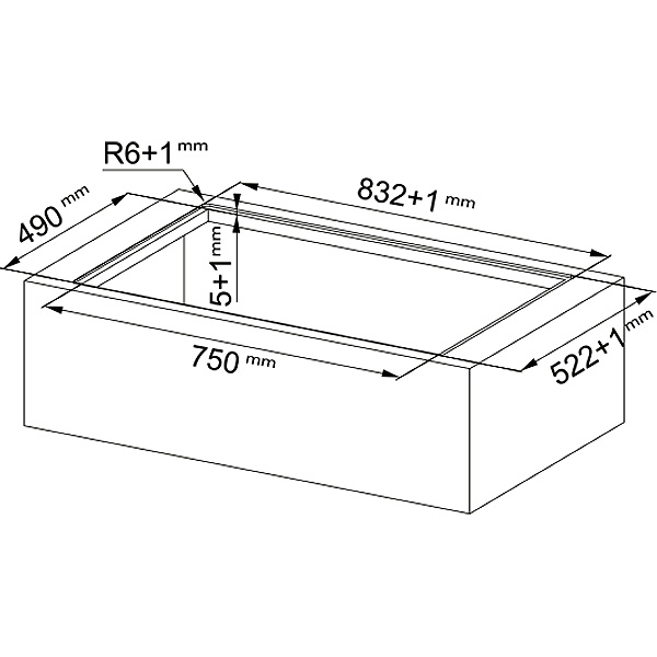 Hota in blat cu plita cu inductie integrata Franke Maris2Gether FMA 8381 R HI Nero 340.0705.337 - imagine 8