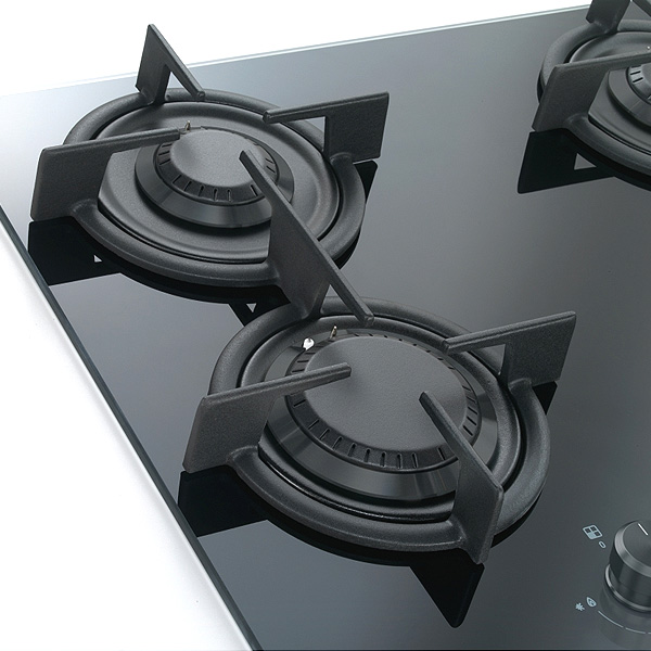 Plită incorporabilă pe gaz Franke FHCR 604 4G HE BK C Cristallo Nero - imagine 3