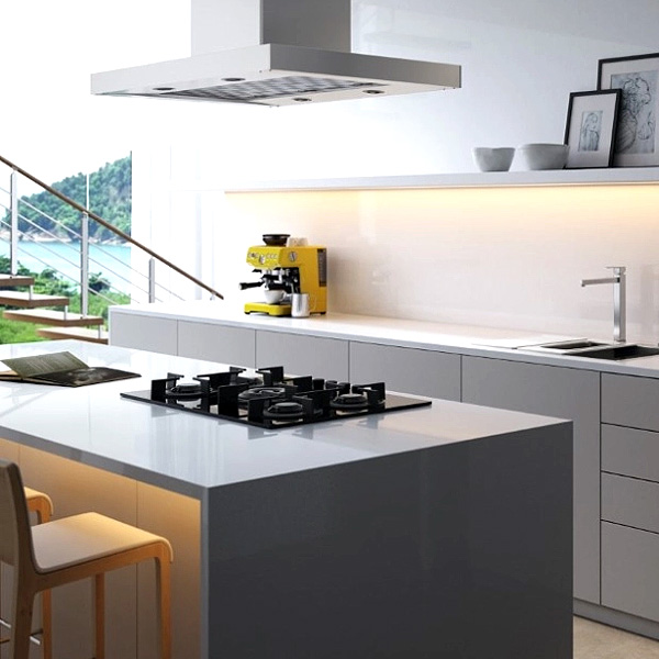 Plită incorporabilă pe gaz Franke FHCR 604 4G HE BK C Cristallo Nero - imagine 5