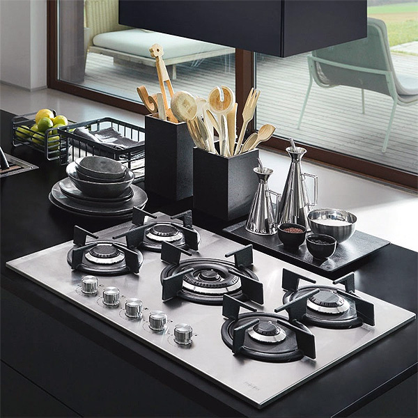 Plită incorporabilă pe gaz Franke FHCR 755 4G TC HE XA C Inox satinat 106.0496.076 - imagine 2