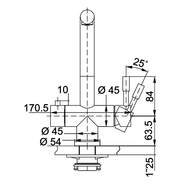 Baterie de bucătărie cu filtrare Franke Atlas Clear Water Inox 120.0179.978 - imagine 6