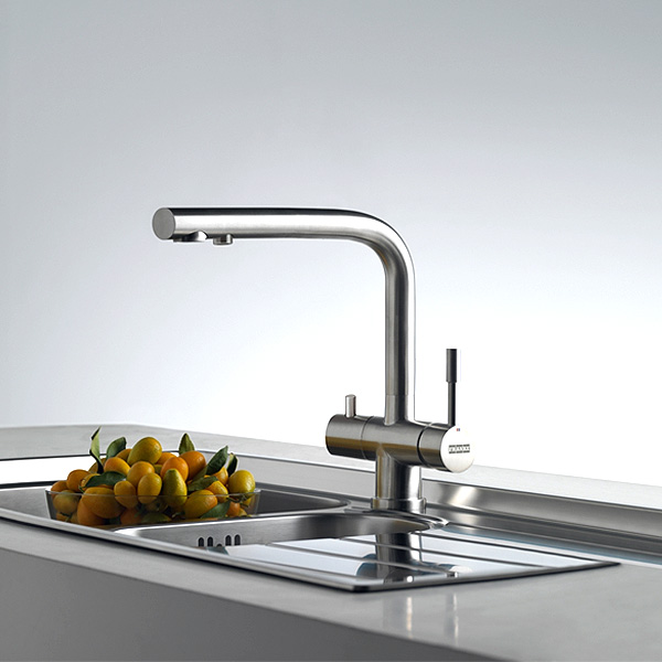 Baterie de bucătărie cu filtrare Franke Atlas Clear Water  Inox  120.0179.978