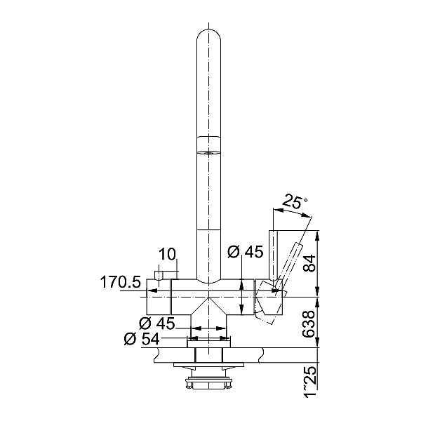Baterie de bucătărie cu filtrare FRANKE EOS Clear Water Crom (120.0179.979) - imagine 5