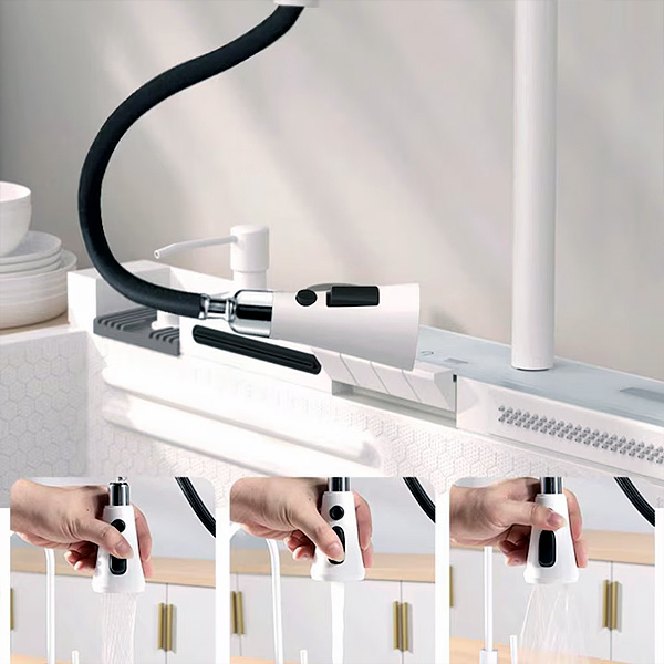 Мультифункциональная кухонная мойка iSink Белая — изображение 5