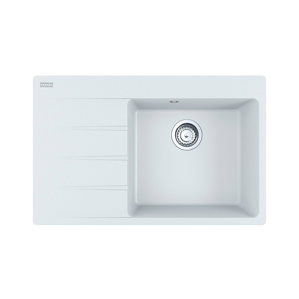 Кухонная мойка Centro CNG 611/211-78 st  Bianco Левая